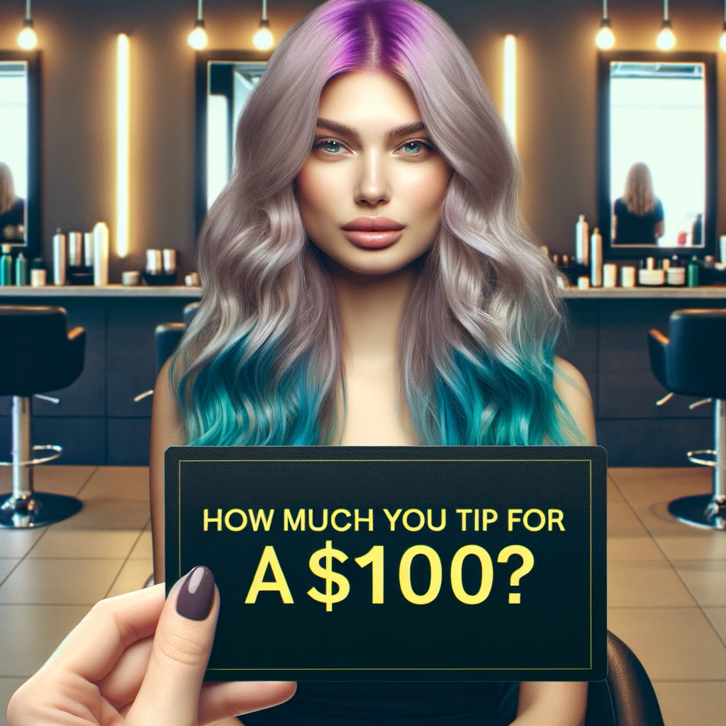 How Much Do You Tip for a $100 Hair Color