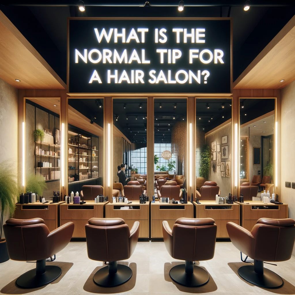 What is the Normal Tip for a Hair Salon