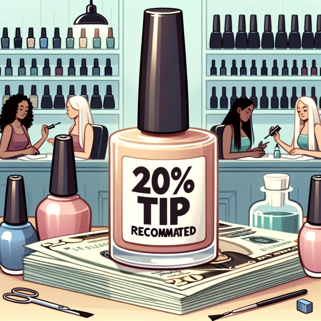 is 20 a good tip for nail salon